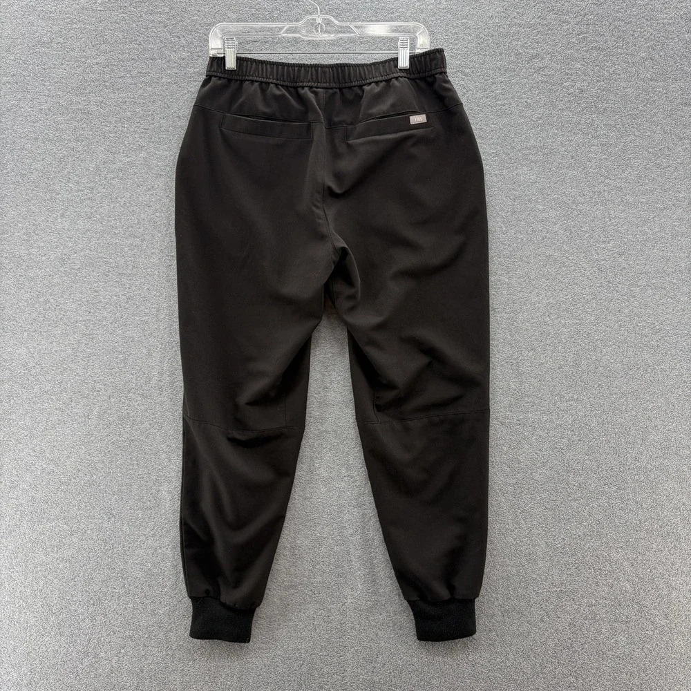 FIGS Scrub Pants Mens Small Black Tansen Jogger Elastic Waist Pull On Medical